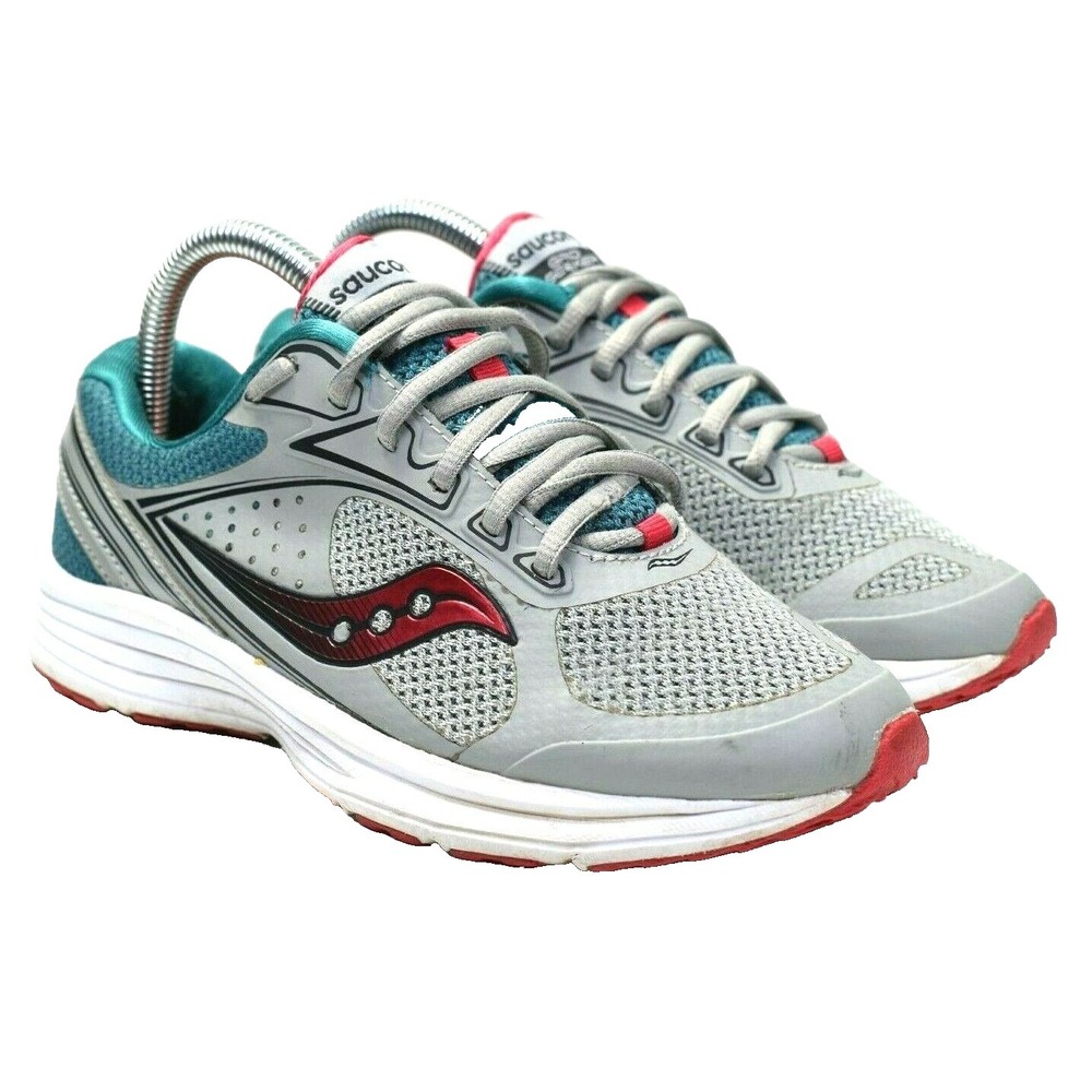 Saucony Women's Size 6.5 Grid Seeker Teal Grey Athletic Walking Running Shoes
